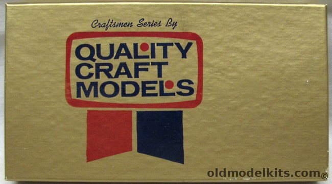 Quality Craft Models 1/87 C & O Chesapeake & Ohio Wood Sheathed Caboose - Brass HO Craftsman Kit, 338 plastic model kit